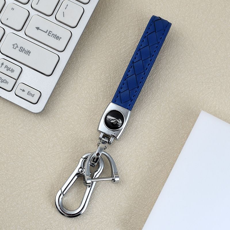Diamond Couple Keychain Pendant Diamond Leather Car Keychain Key Accessories Bag Ornaments Horseshoe Buckle_autovado.com