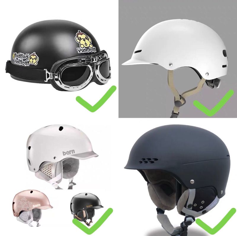 Skiing dirty braid helmet set, internet celebrity same style funny hat, knitted wig headband, hip-hop personality mask_autovado.com