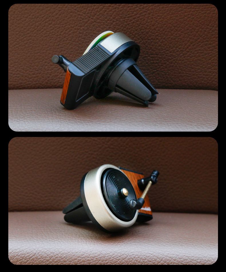 Jay Chou Retro Car Record Machine Aromatherapy Car Air Outlet Rotary Balm Film Cross-border Car Interior Decoration Ornaments_autovado.com