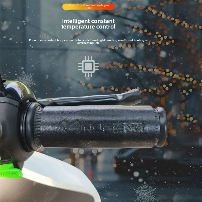 Kangre USB Motorcycle Heated Handlebar Muffs 5V Charging Three-speed Temperature Adjustment Battery Electric Vehicle_autovado.com