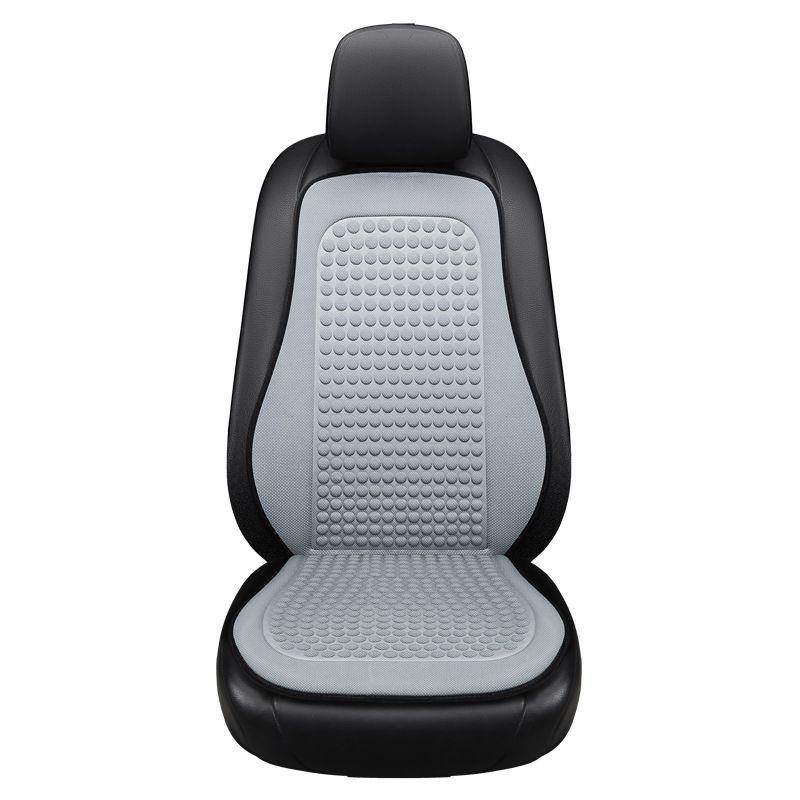 Cool silk tie-free seat cushion summer car front/co-driving single massage cushion wholesale price factory direct supply_autovado.com