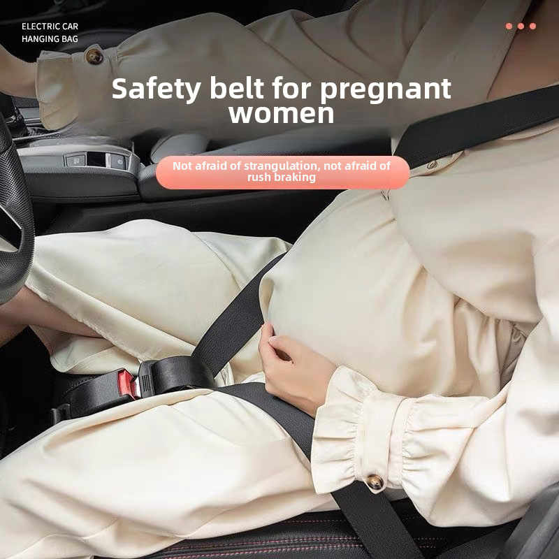 Abdominal Seat Belt, Anti Strangulation Belly, Late Pregnancy, Driving, Co Pilot, Fixed Abdominal Support Device, Car_autovado.com