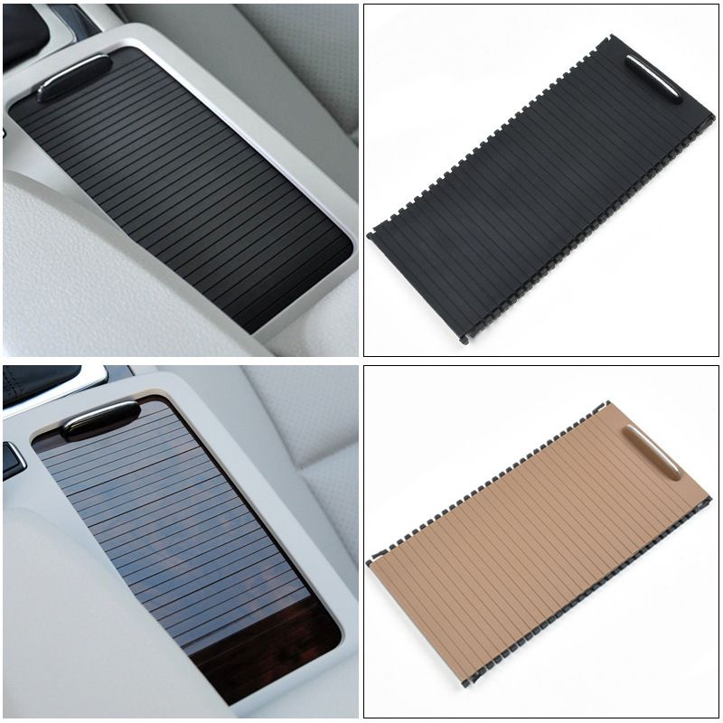 Applicable to Mercedes-Benz C- Class E-Class Water Cup Holder Pull Plate W204 W212 Central Control Storage Cover Plate Water Cup Holder Cover Plate_autovado.com