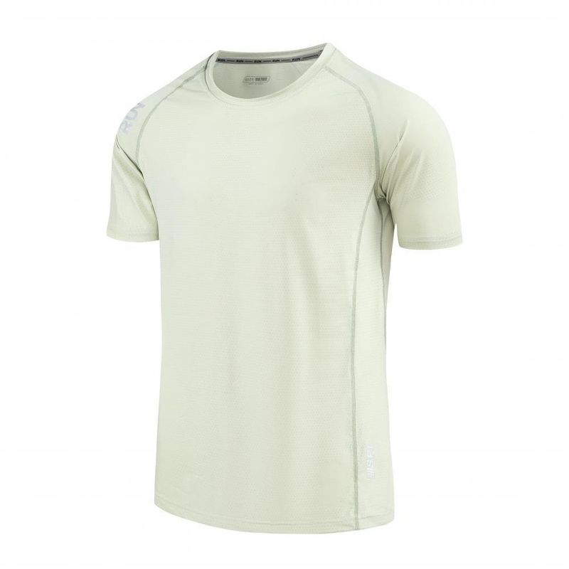 Men's Clothing Quick-Drying Short-Sleeved Ice Silk Breathable Sports Running Fitness Clothes Ice Sense T-Shirt Training Track And Field Suit_autovado.com