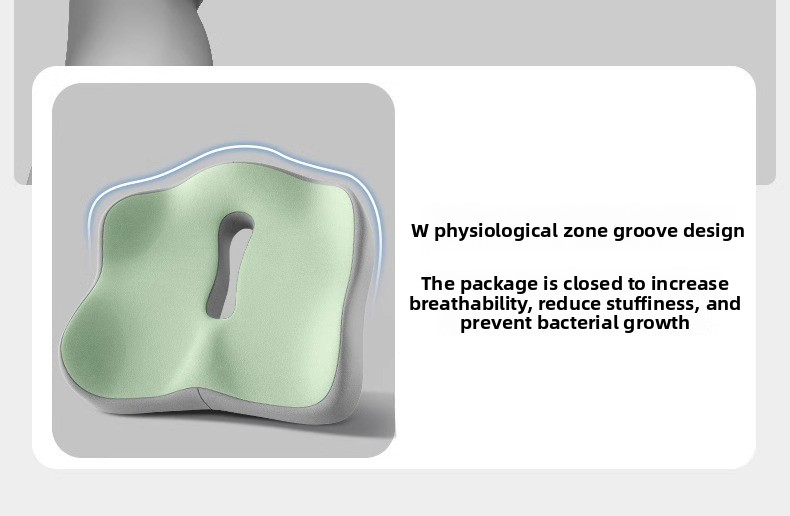 Memory Seat Tailspine Decompression Foam Car Massage Lumbar Spine Orthopedic Breathable Cushion_autovado.com