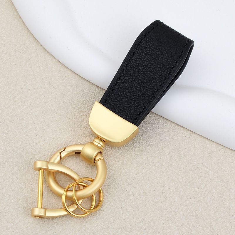 Men's Car Leather Keychain Candy Color Couple Key Pendant Sheep Pattern Bracelet Genuine Leather DIY Bag Pendant_autovado.com