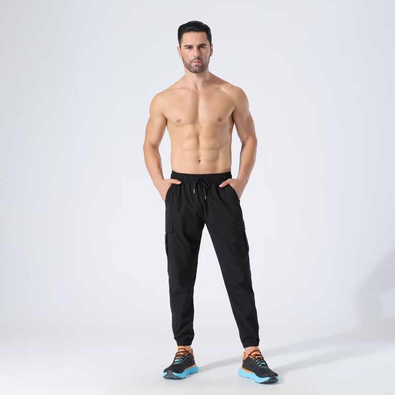 Men's Clothing Casual Straight Overalls Quick-Drying Sports Running Fitness Outdoor Cycling Pants Breathable Loose Sweatpants_autovado.com