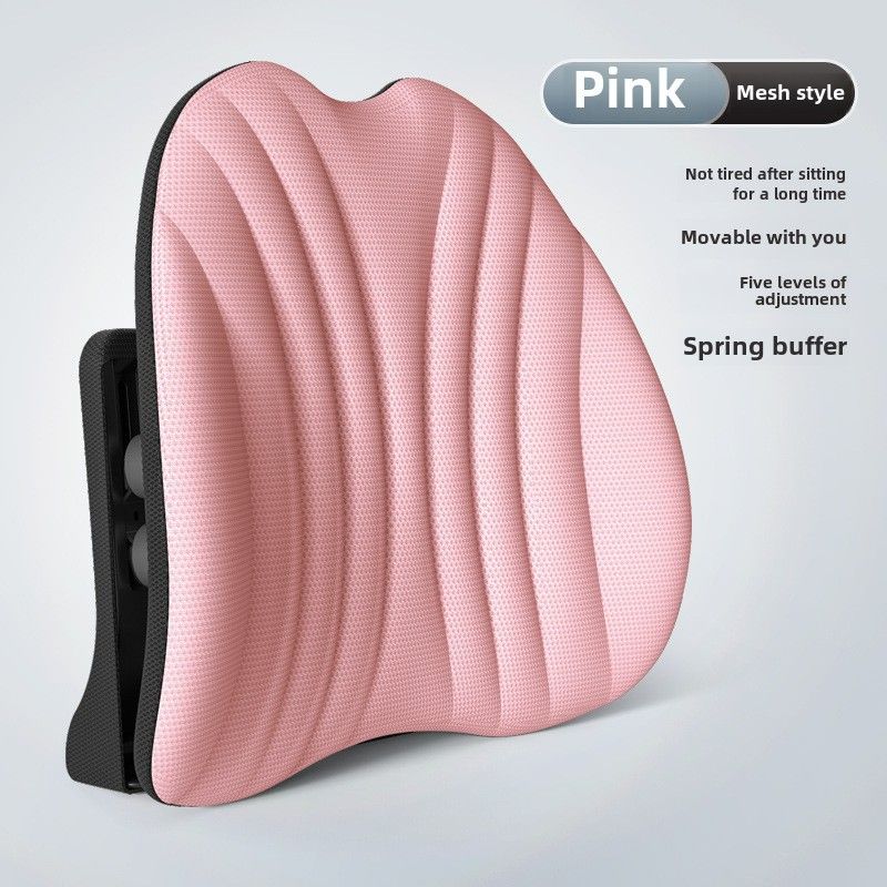 Car waist support waist support office cushion back cushion car cushion ergonomic design waist cushion waist pillow_autovado.com