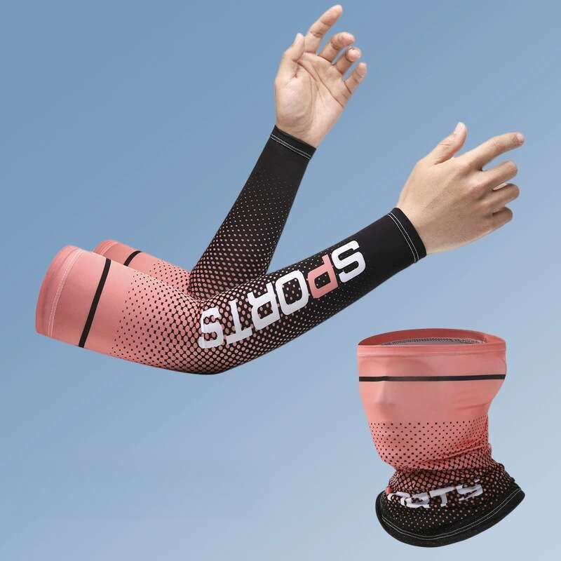 Ice Men's Summer Sun Refreshing, Breathable Arm Protection, Driving, Outdoor Cycling, Sports, Ice Silk Sleeve Cover_autovado.com