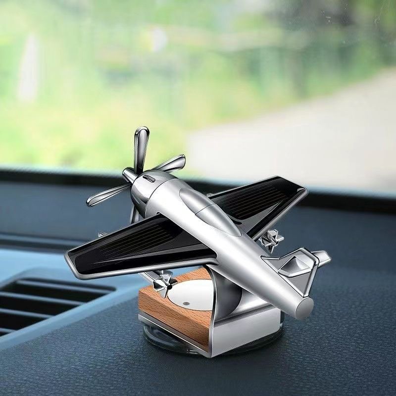 New Perfume Car Perfume Creative Solar Aircraft Aromatherapy Solid Car Rotary Decoration Car Interior Aromatherapy Accessories_autovado.com