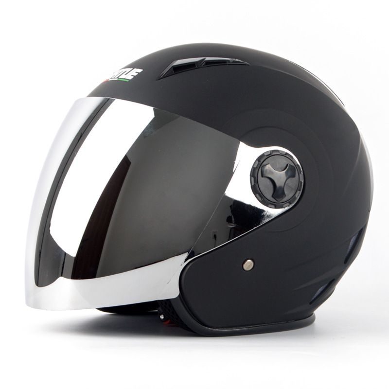 Electric vehicle helmet men's and women's summer half cover half helmet four seasons warm breathable safety helmet_autovado.com