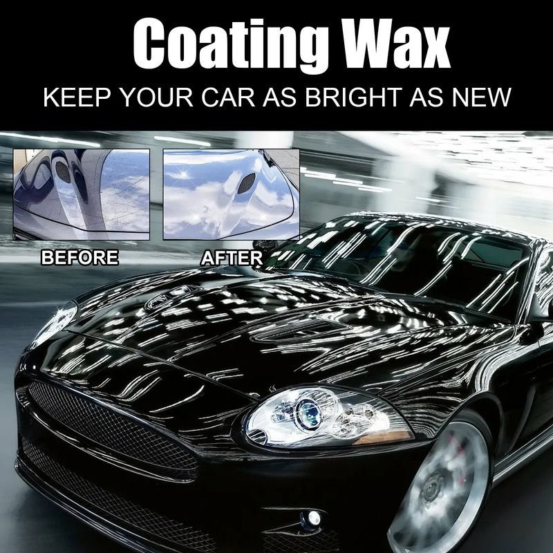 Rayhong Curing Wax, Car Paint Refurbished Dust And Light Protection Wax Car Paint Plated Crystal Seal Glaze Coating Wax_autovado.com