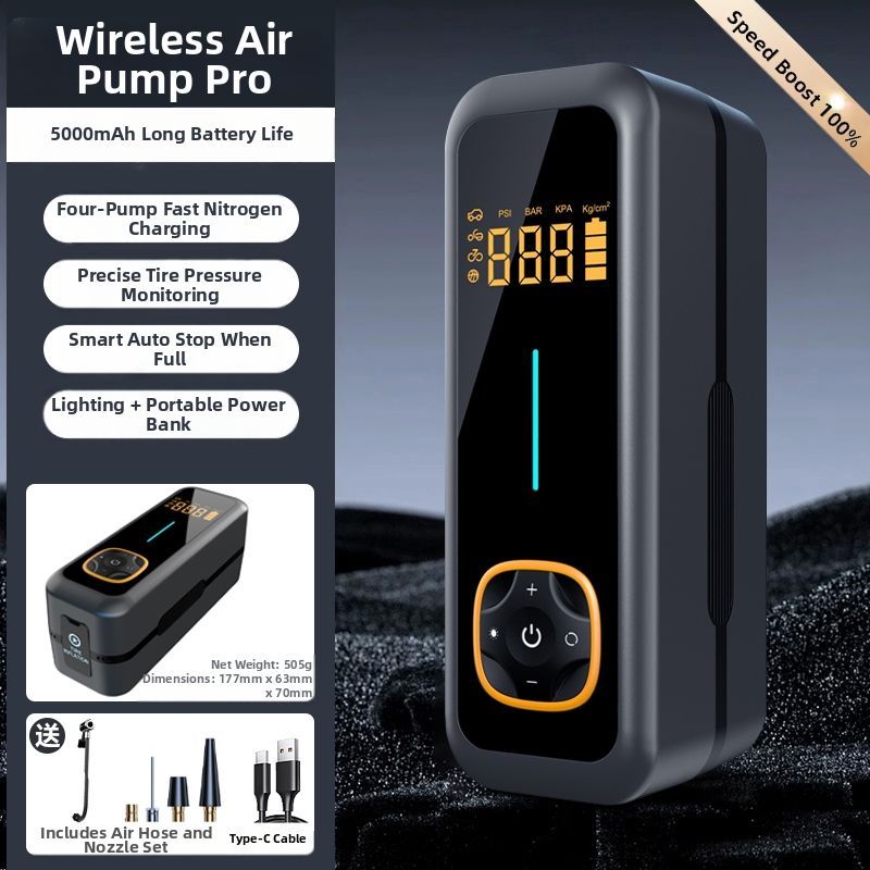 ZHINANCHE.| Electric Car Inflator & Emergency Jump Starter_autovado.com