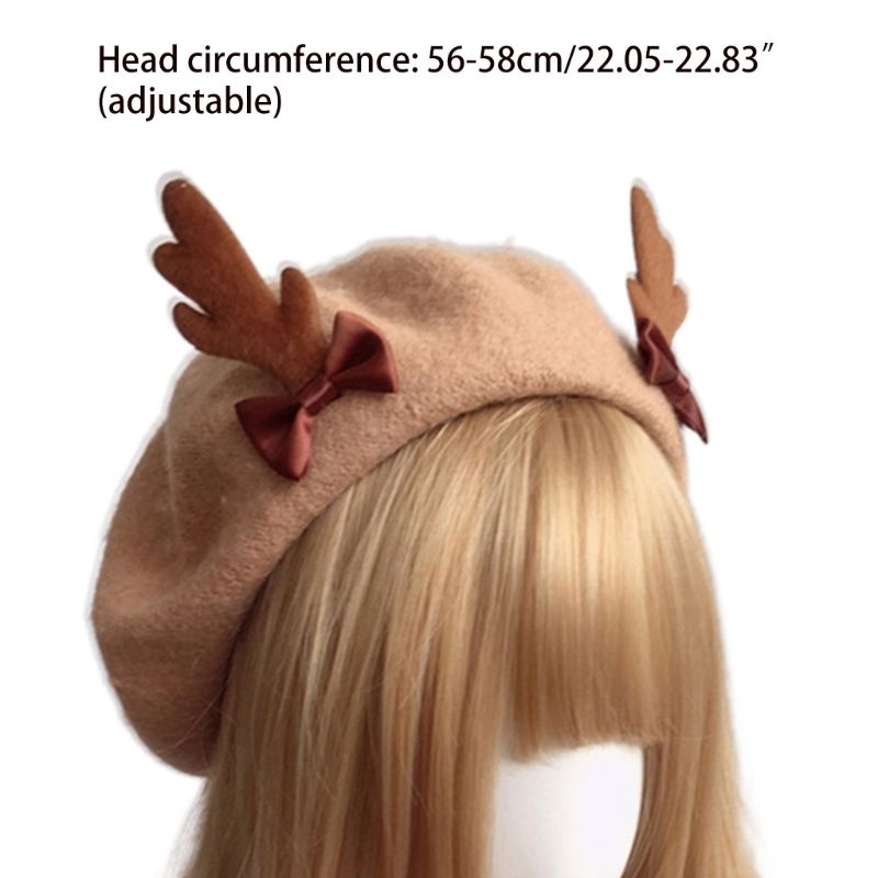 Hot Sale Sweet Cool Biscuits Fashion Antler Lady Party_autovado.com