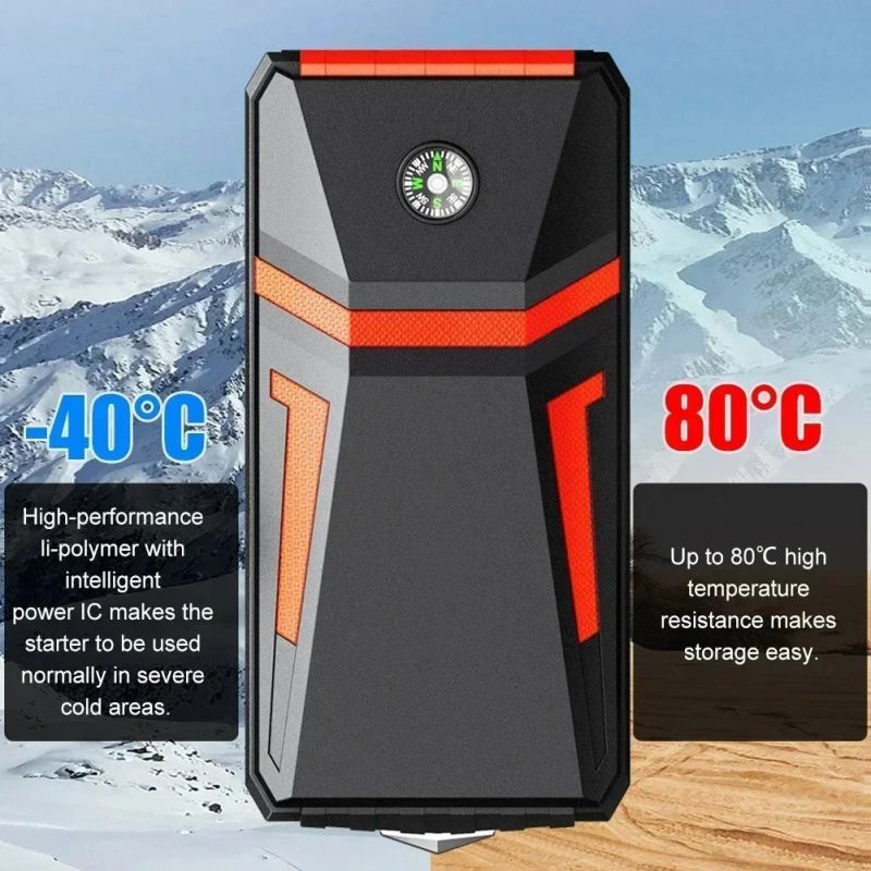 Power Bank 1000mAh Jumper Car Battery Jump Starter_autovado.com