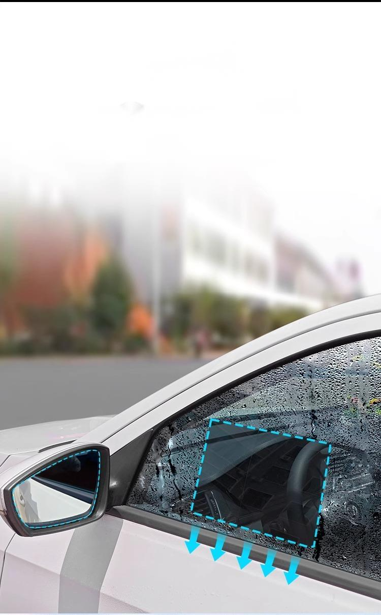 Car rearview fog anti reflective film, reverse mirror glass waterproof and defogging products_autovado.com
