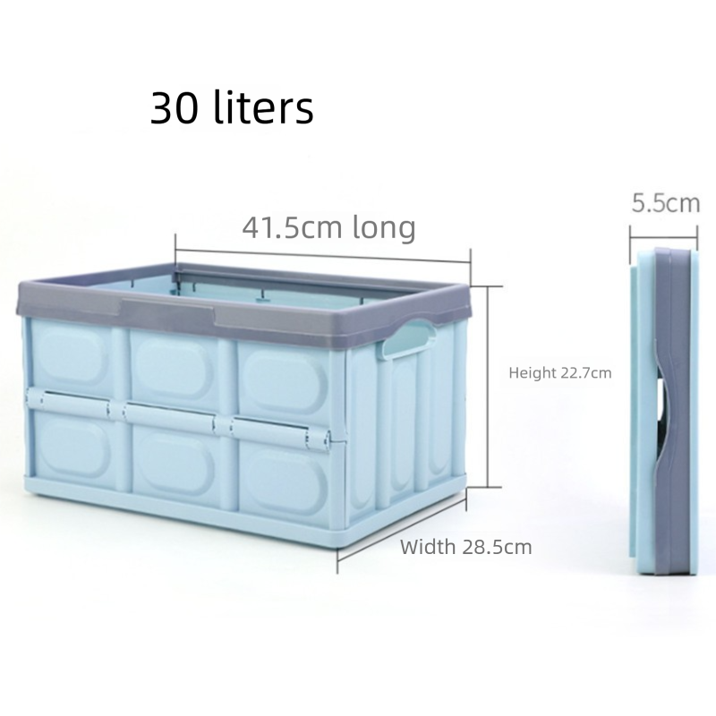 Car Multi-Functional Trunk Organizer Large Foldable Home Storage Box For Clothes With LOGO Printing_autovado.com