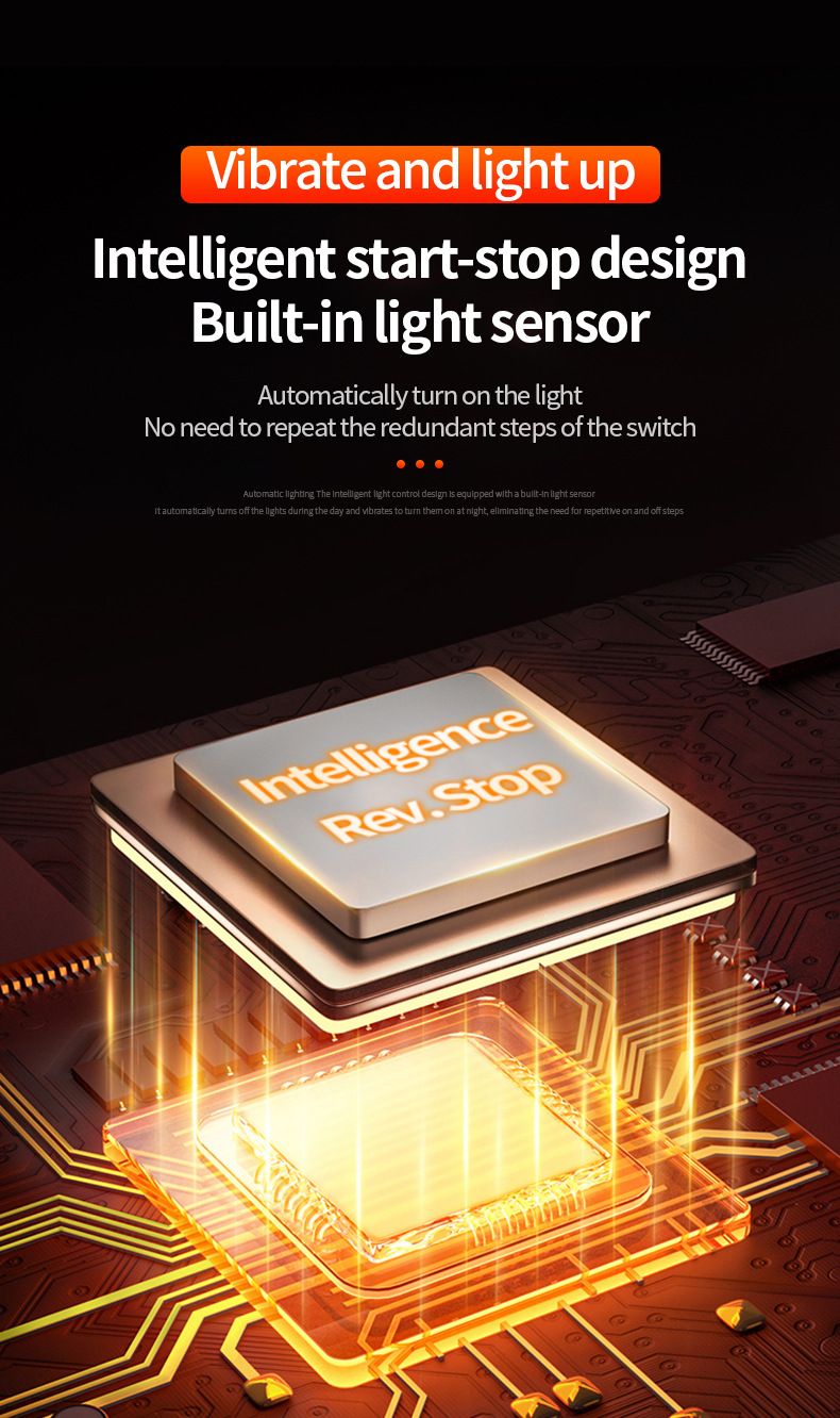 Solar Car LED Flashing Color Roof Mouse Modification No Wiring Remote Control Anti-Collision Warning Light_autovado.com