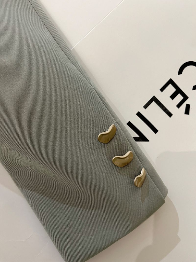 Women's Coat Long Sleeve Blazers Elegant Solid Color_autovado.com