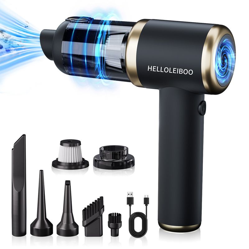 Car vacuum cleaner suction and blowing integrated wireless large suction vacuum cleaner charging car household electric dust blower_autovado.com