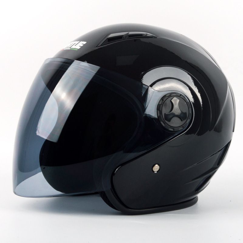 Electric vehicle helmet men's and women's summer half cover half helmet four seasons warm breathable safety helmet_autovado.com