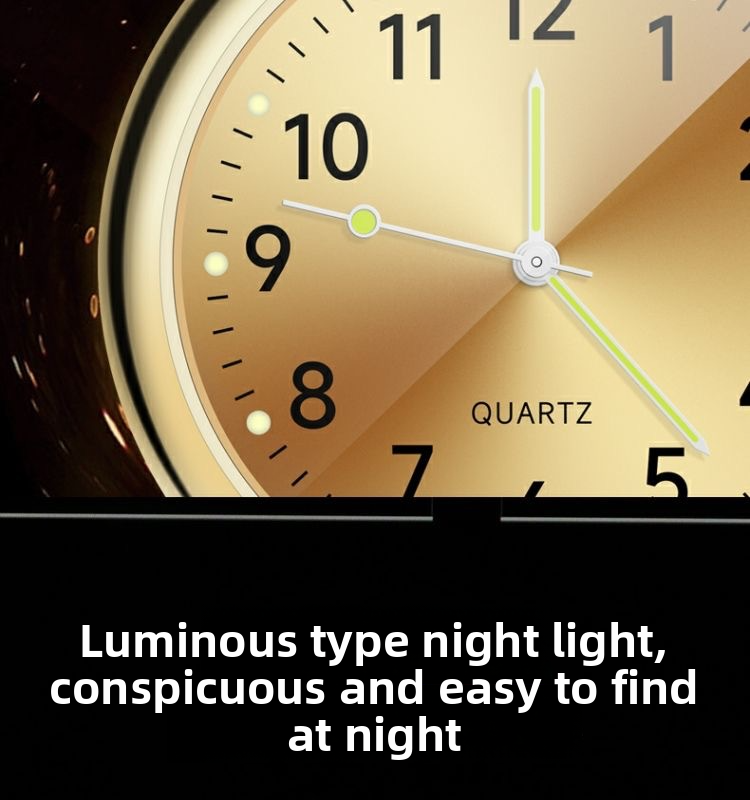 Car Dashboard For Cars, Motorcycles, Electric Vehicles, Waterproof High-Precision Electronic Watch, High-End Air Vent_autovado.com