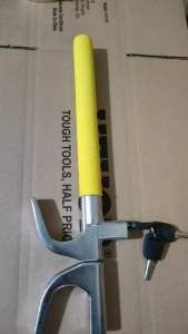 New Car Steering Wheel Multifunctional Adjustable Telescopic Security Anti-theft Thickened Window-breaking Metal_autovado.com