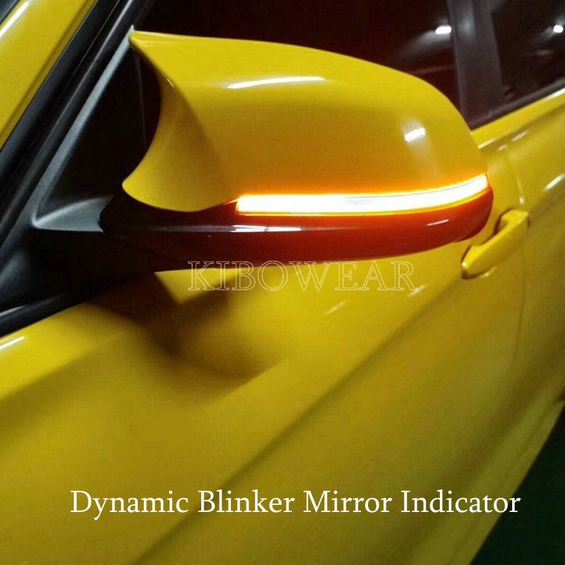 2PCS Dynamic Sweeping Blinker LED for Beemer F20 F30 F31 F21 F22 F23 F32 F33 F34 X1 E84 F36 1 2 3 4 series arrow Turn Signal_autovado.com