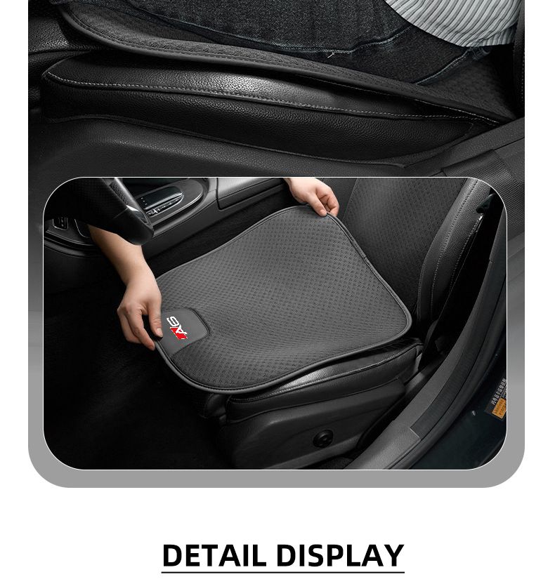 Breathable Ice Silk Car Front/Rear Cover For AUDI A1 A3 A4 A5 A6 A7 A8 Q3 Q7 Q8 TT Non-slip Auto Seat Protector Cushion_autovado.com