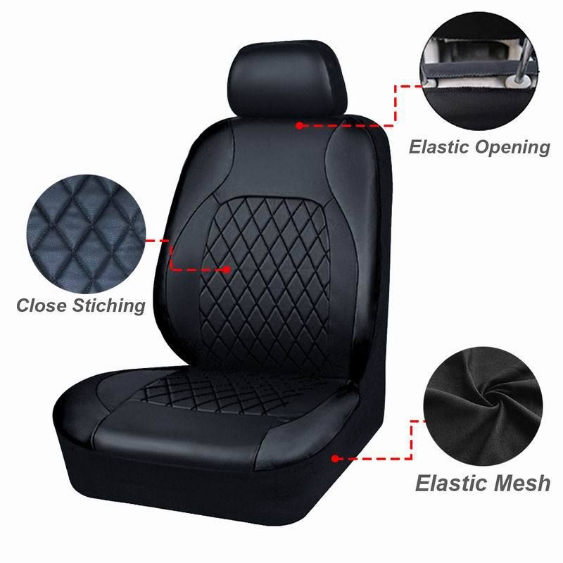 Explosive PU leather car seat 9-piece set four seasons universal_autovado.com