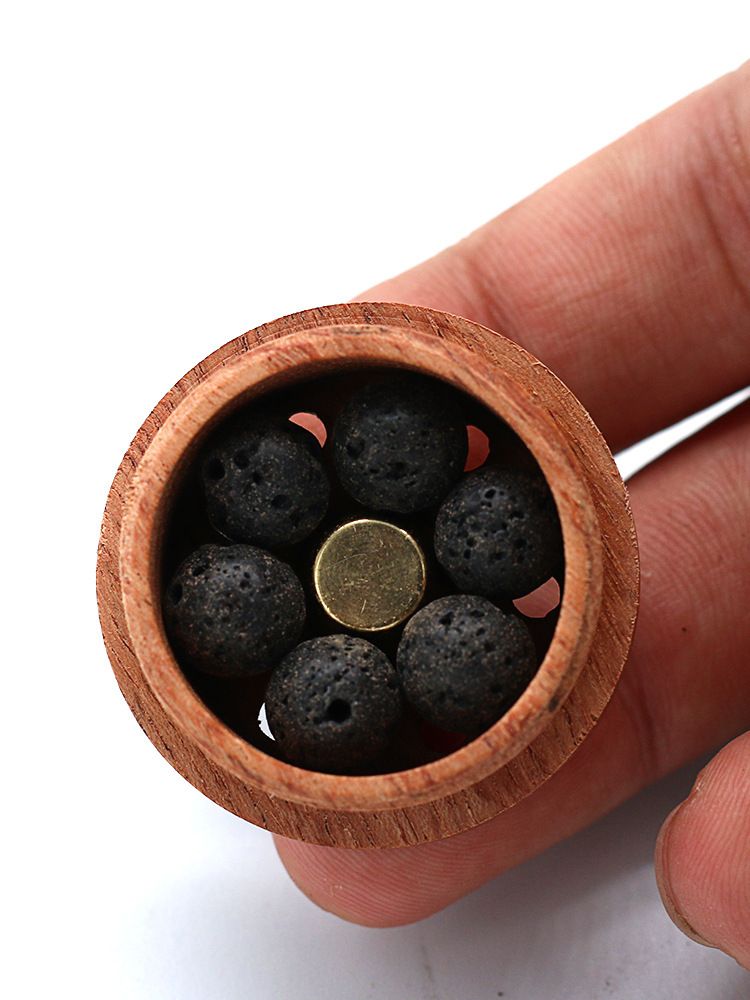 New Perfume Solid Wood Vehicle Mounted Air Outlet Diffuser Creative Car Fragrance Essential Oil Fragrance Folder Essential Oil Fragrance Stone_autovado.com