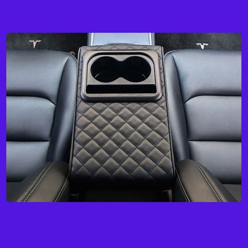 Multi Functional Cup Holder Box Height Increasing Car Armrest Pad, All Season Universal Protective Cover_autovado.com