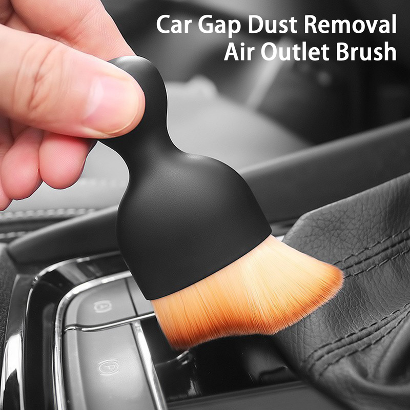 Yuanmheng Air Outlet Brush Car Crevice Dust Removal Air Conditioner Brush Car Interior Cleaning Tool_autovado.com