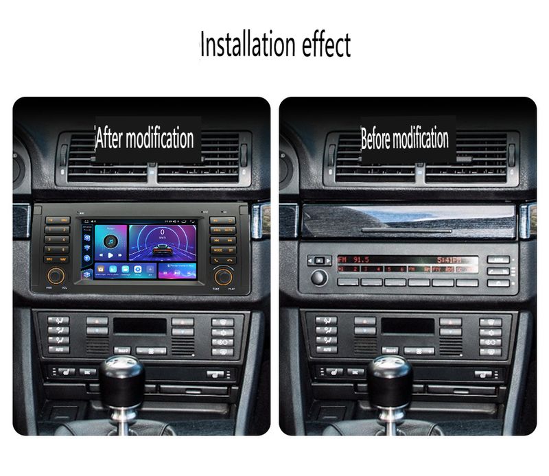 7" Android Car Stereo For BMW E39 (2002-2008) - Wireless CarPlay, HD Touchscreen & Reverse Camera_autovado.com