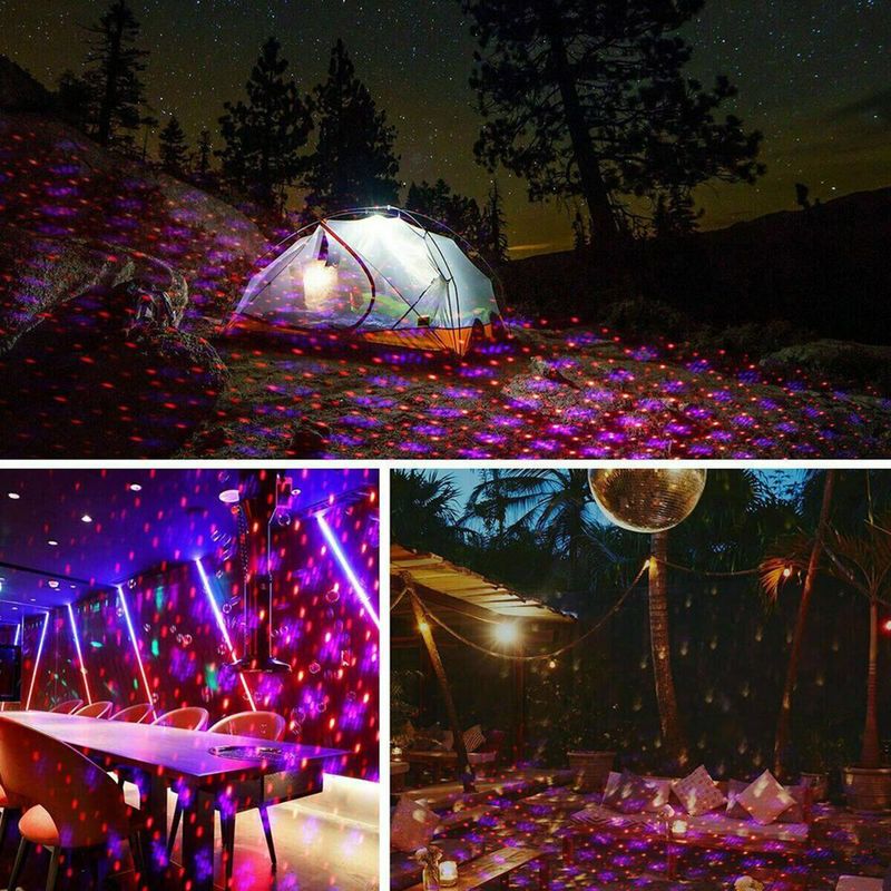 Car Roof Star Light High Brightness Clear Projection Adjustable Mini LED USB Auto Starry Decoration Night Light for Car_autovado.com