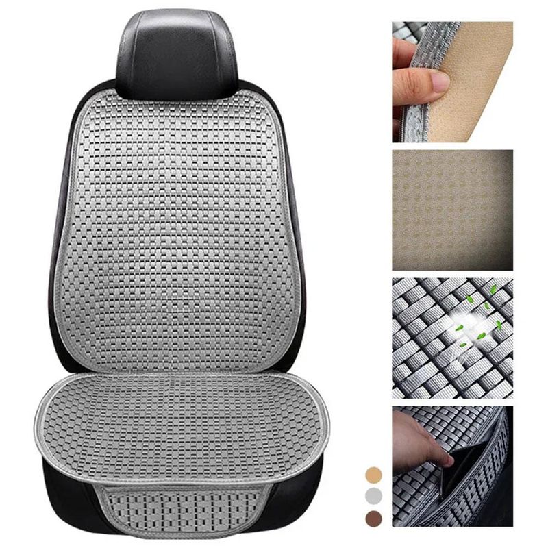 Summer Ice Silk Seat Cover Car Seasonal Universal Cool Cushion_autovado.com