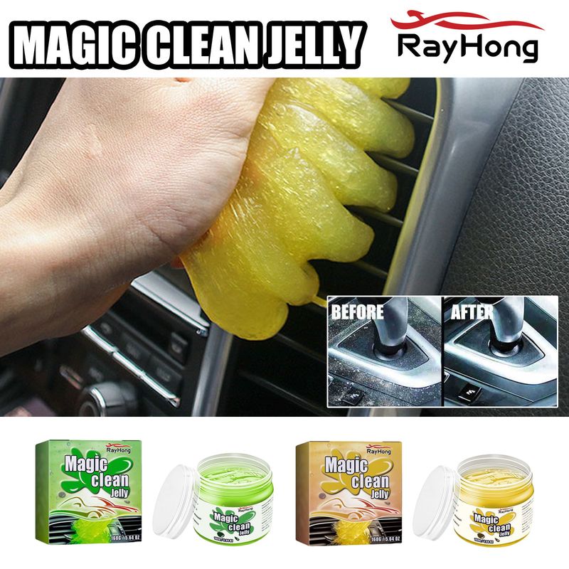 Car Cleaning Gel Wash Free Refurbished Cleaning Portable Decontamination Device For Interior Seats For Cars_autovado.com