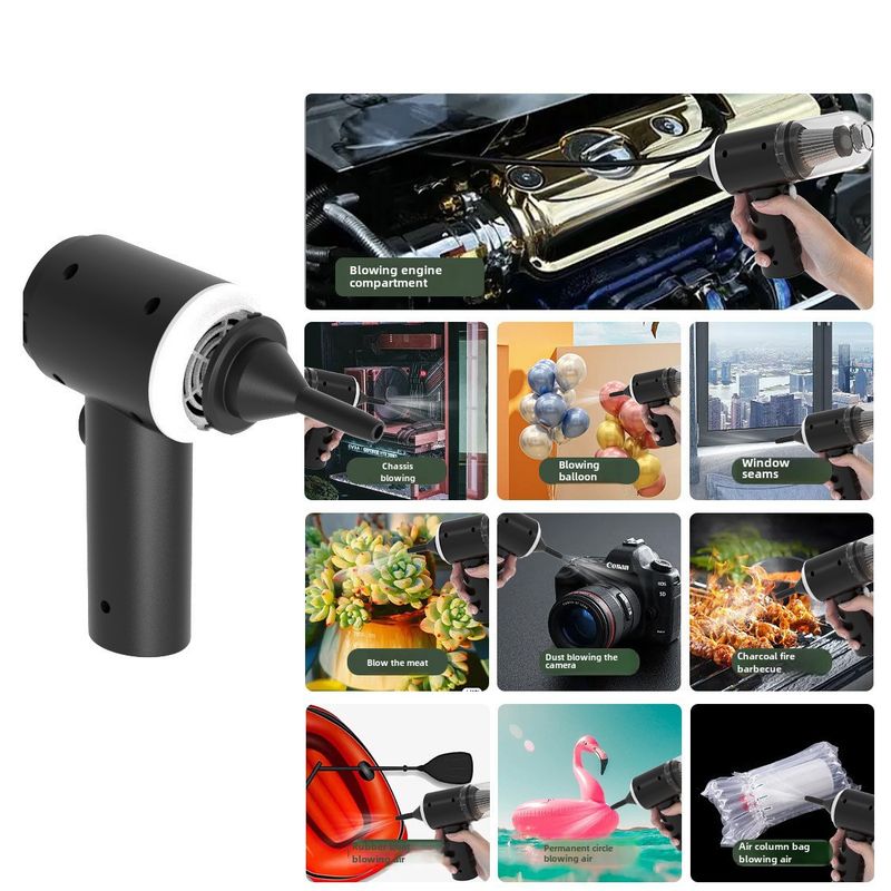 Car vacuum cleaner car wireless charging handheld small super large suction car home dual-purpose vacuum cleaner mini_autovado.com