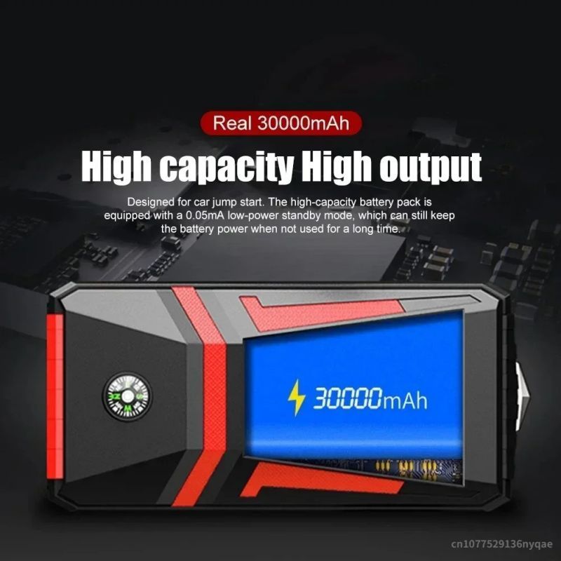 Power Bank 1000mAh Jumper Car Battery Jump Starter_autovado.com