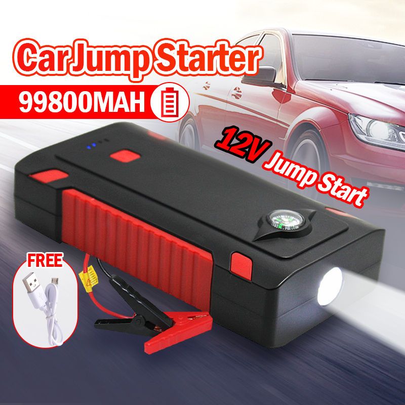 99800mAh Jumper Bank Jump Start Powerbank Battery Charger Car Emergency Starter Power Supply_autovado.com