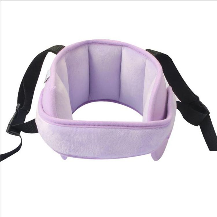Baby head fixing belt child car seat head rest headrest head sleep aid with protective pad_autovado.com