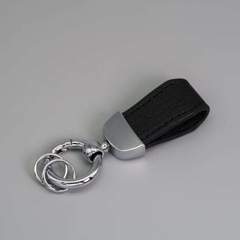Short Lamb Pattern Keychain Electroplated Pearl Gold Trendy Car Keychain Cute Leather Rope Couple Pendant_autovado.com