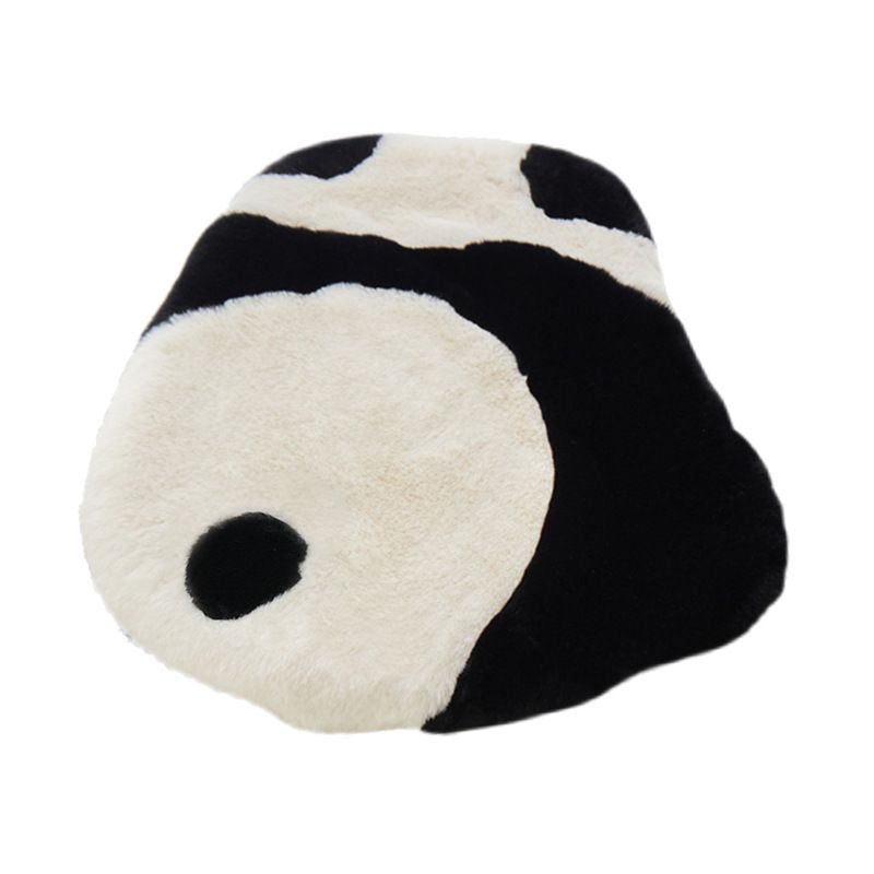 Can love Panda car waist autumnwinter plush comfortable warm car pillow pillow cartoon car cushion woman_autovado.com