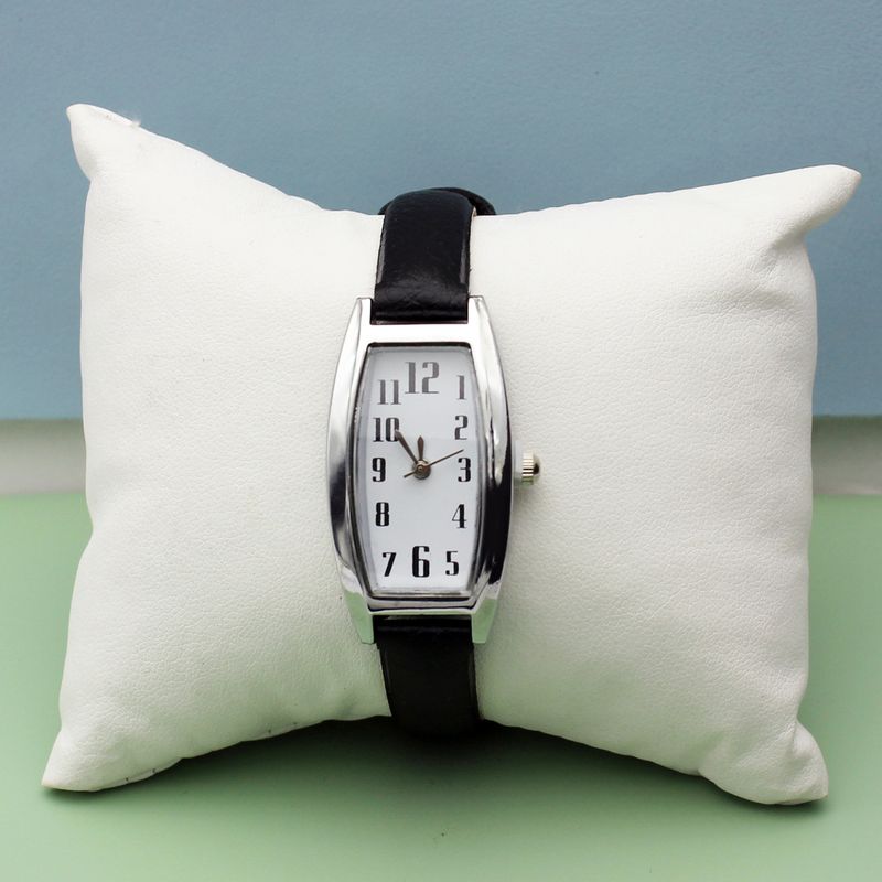 Women's square watch belt quartz watch_autovado.com