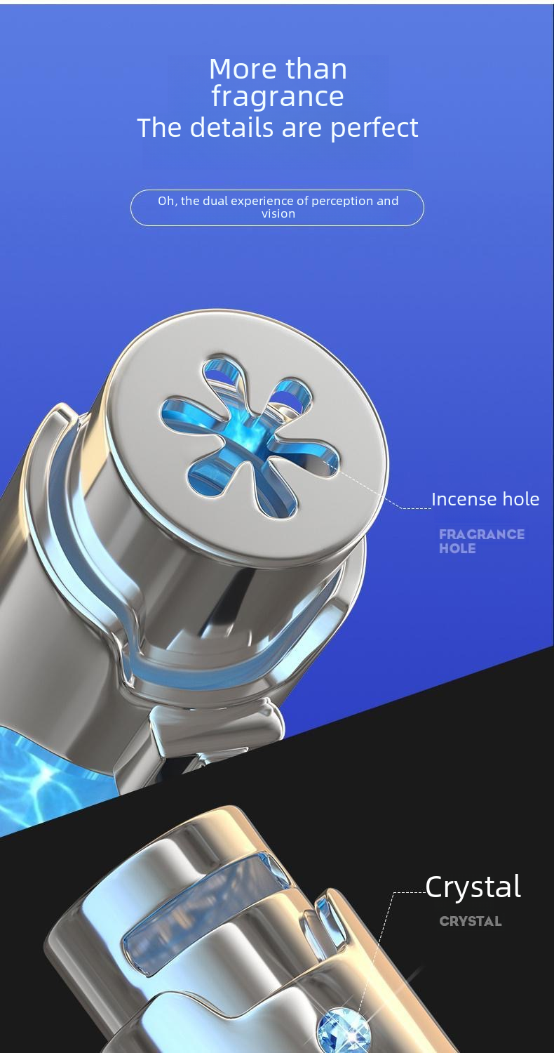 New Perfume Car Air Conditioner Air Outlet Perfume Car Fragrance Fragrance Car Interior Decoration Odor Removing High Grade Pendant_autovado.com