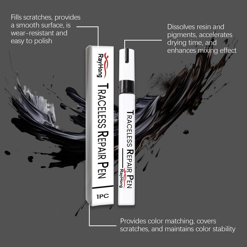 Car Black Paint Pen Car Paint Scratch Repair Anti-fouling Recovery Car Paint Pen Color_autovado.com
