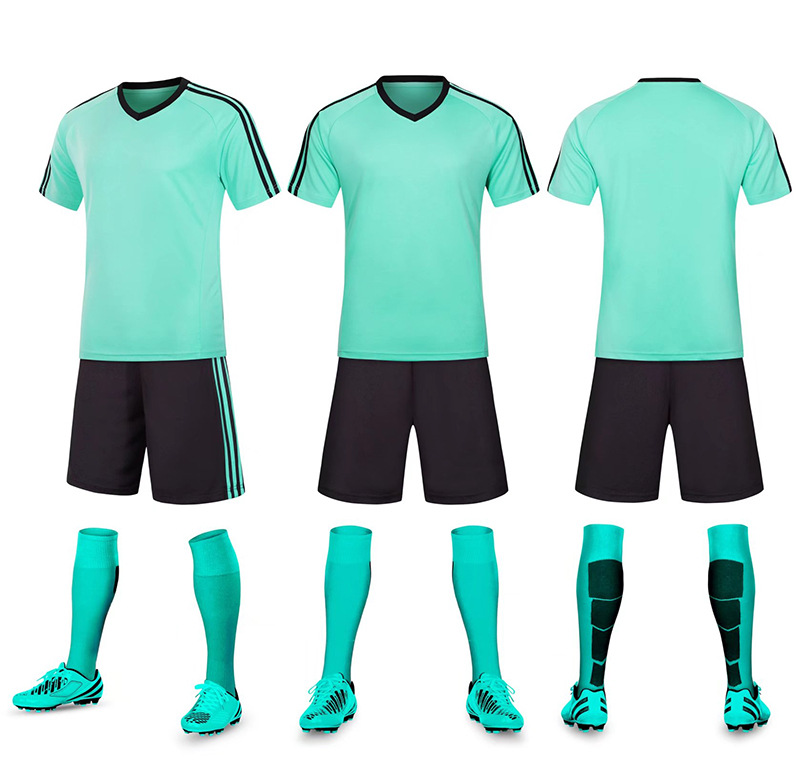 Men's Clothing suits men's professional competition training team uniforms printed breathable football clothes sportswear short sleeves_autovado.com