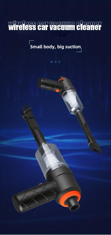 Vacuum Cleaner Car Cleaning High Power Mini Rechargeable Multi Function Blowing And Suction Car Handheld Small Car_autovado.com
