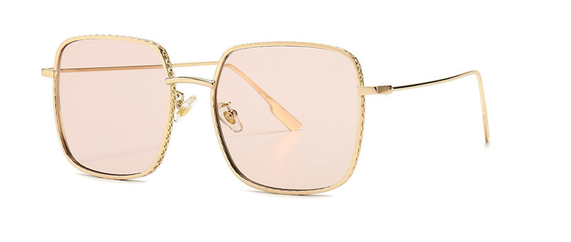 new modern retro square frame sunglasses INS style street style big-name sunglasses 8030_autovado.com