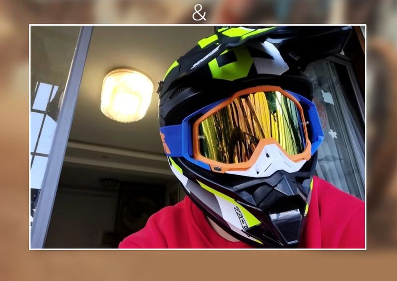 12.9 Yuan/pair -100% Riding Glasses, 100% Helmet, Wind Goggles, Motorcycle Off-road Goggles_autovado.com